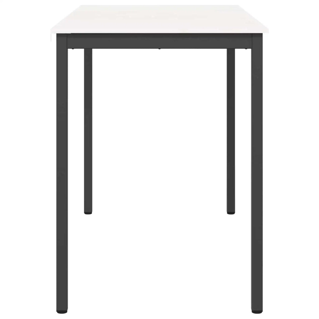 Tavolo da bar Bianco 150 x 80 x 105 cm Pino massello 892810