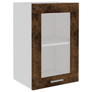 Armadio pensile | Mobile Pensile ¡°Lyon¡± Vetro Rovere Fumo 40x31x60 cm