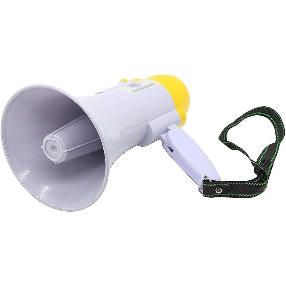 Trade Shop - Megafono Portatile Altoparlante Registratore Vocale Musicale Batteria 200 Mt. -