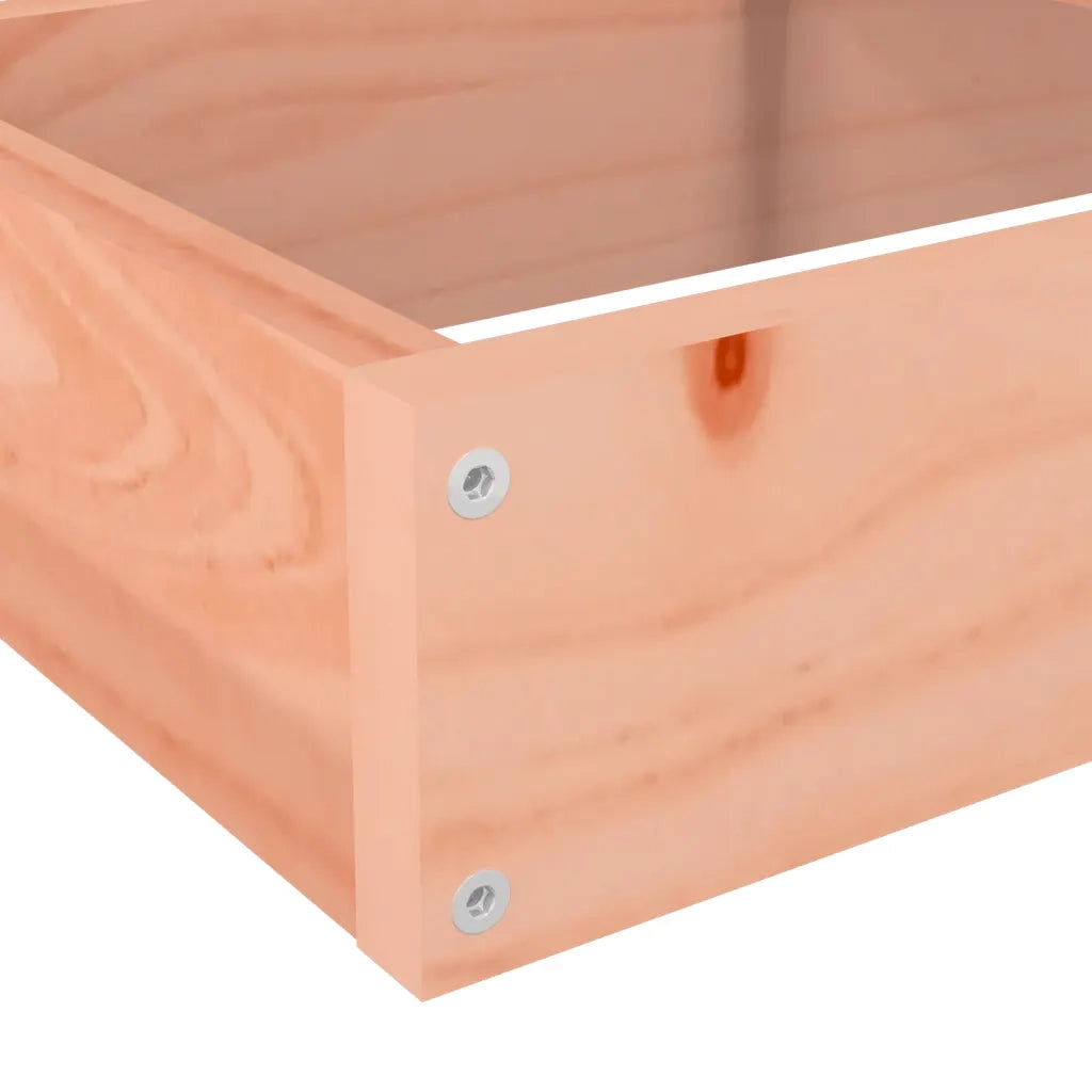 Fioriera da giardino a 4 ripiani-Vaso da Esterno 106x104,5x36 cm in legno massello Douglas