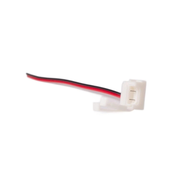 Connettore striscia LED mono 8mm cavo 10cm IP63 Ecolight