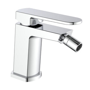 Miscelatore bidet cromato con piletta click clack - serie Venere