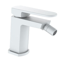 Miscelatore bidet bianco con piletta click clack - serie Venere