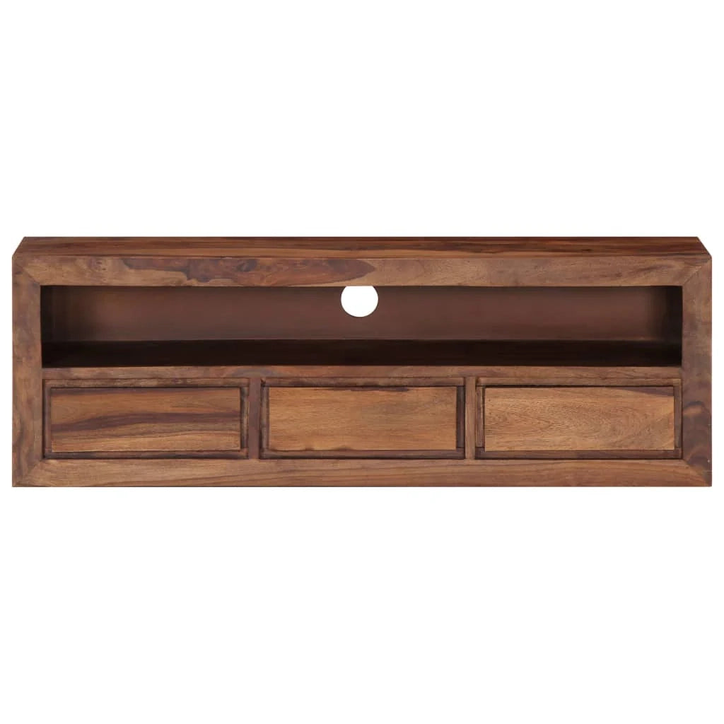 Mobile TV/credenza di design pratico 120 cm legno massello di sheesham 2502062