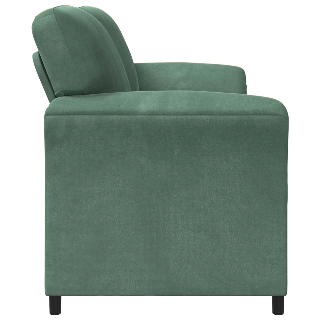 Divano a 2 Posti Verde Mare 158 x 83 x 95 cm Velluto 42033964
