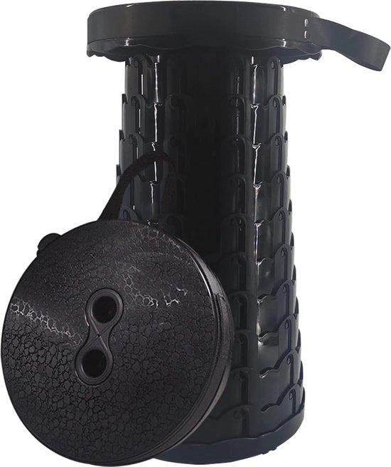 Sedia Telescopica Opportuna per Esterno - Sedia Portatile per Campeggio, Barbecue e Giardinaggio - Massima Capacità di Carico 175,5 kg
