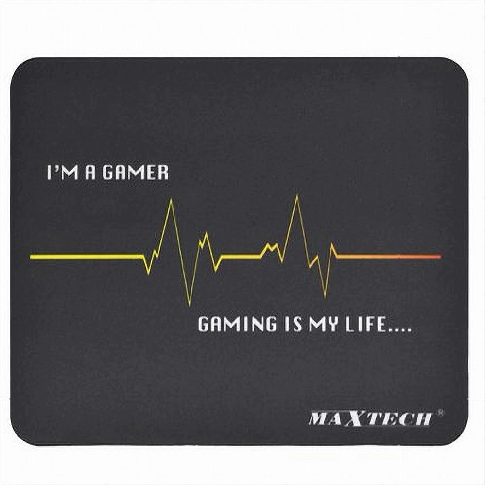 Trade Shop - Tappetino Mouse Gaming I'm A Gamer Gaming Is My Life Con Linea Frequenza G-mpad27 -