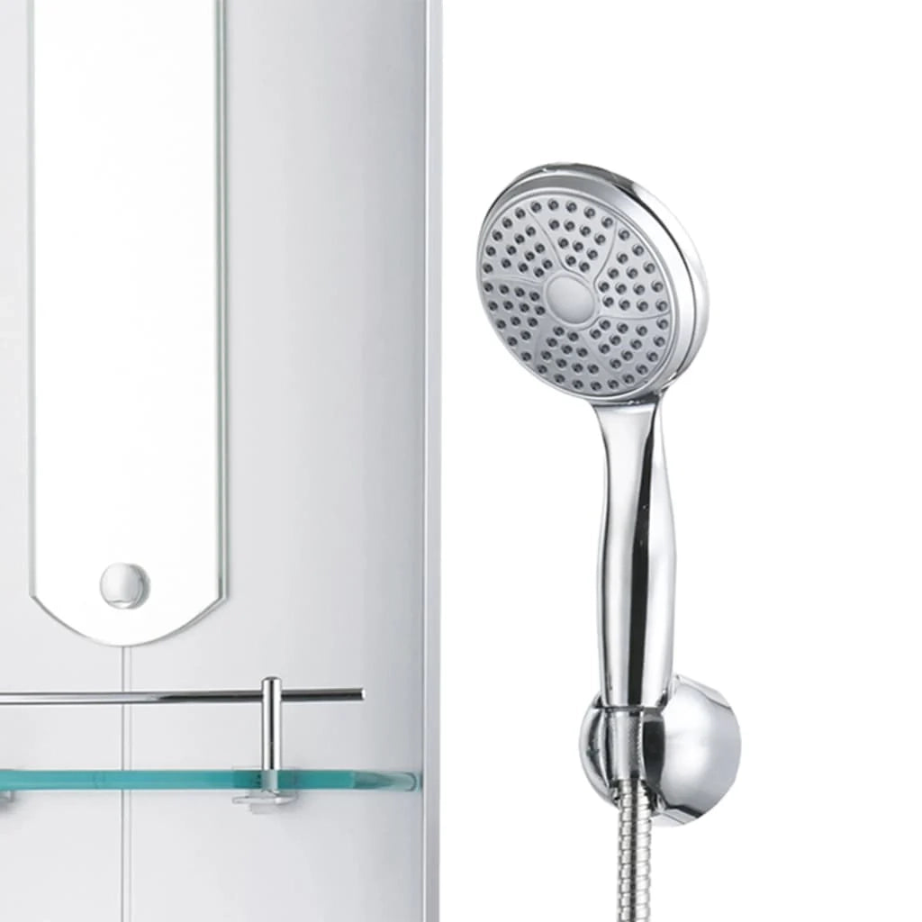 Pannello doccia soffione doccia rubinetto plastica acciaio inox 120 cm 02_0003428