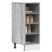 Armadio Inferiore Â“RigaÂ” Grigio Sonoma 30x44,5x81,5 cm