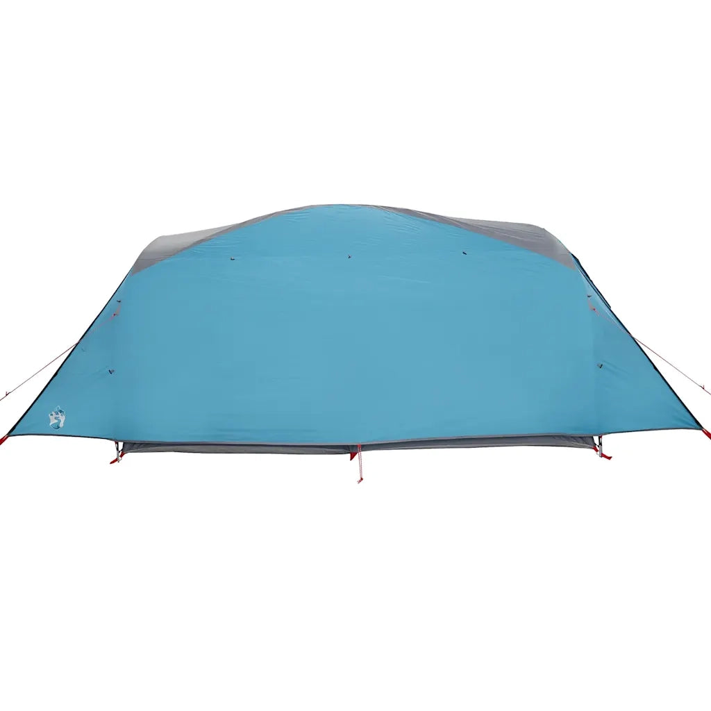 Tenda Familiare a Tunnel per 6 Persone Blu Impermeabile
