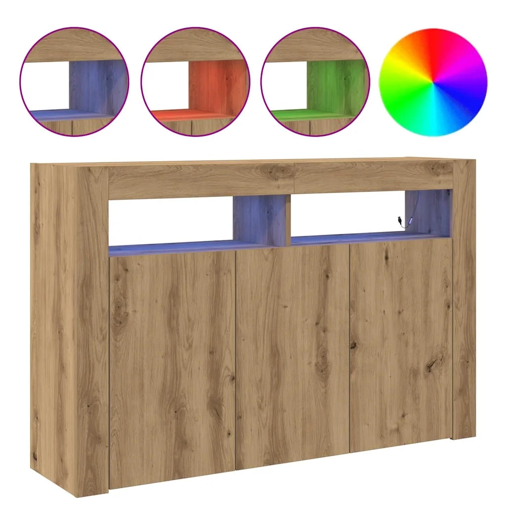 Credenza Rovere artigianale 116 x 30 x 75 cm Legno multistrato 3333884