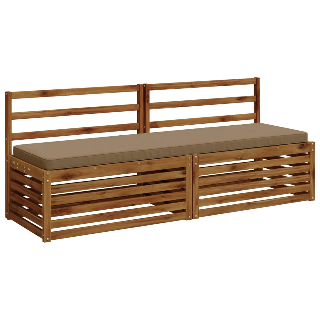 Cuscini per Panchina a 2 Pezzi VUGHT 2 pz 100% Poliestere 952149