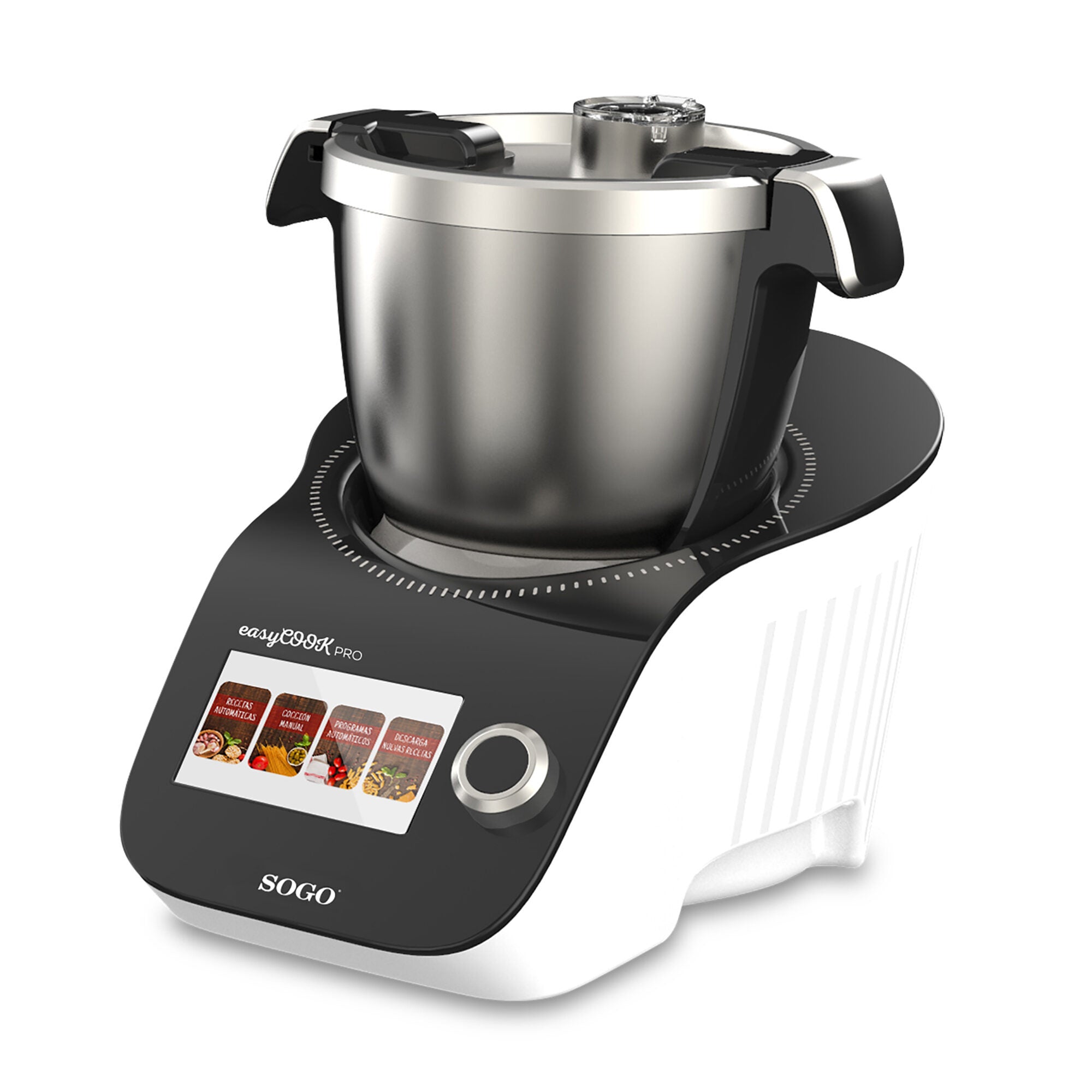 SOGO Robot da Cucina Multifunzionale EasyCook Pro con Touch Screen LCD, Wi-Fi, 1000W, 12 Velocità, Funzioni Manuale e Guidate