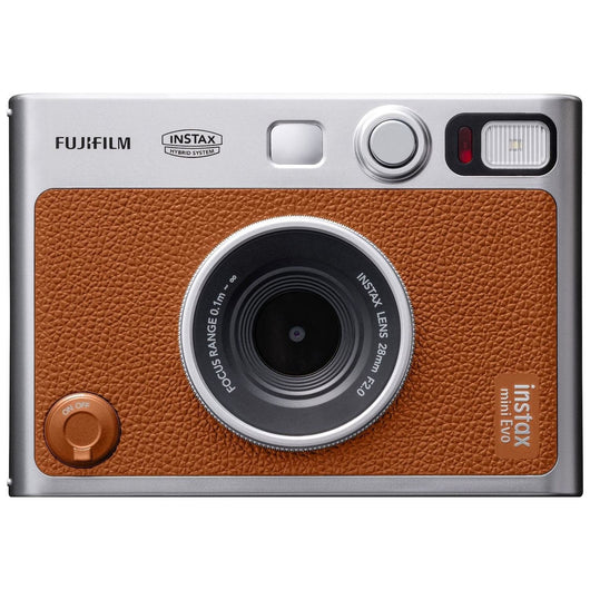 Fotocamera istantanea fujifilm instax mini evo colore marrone - 16812508