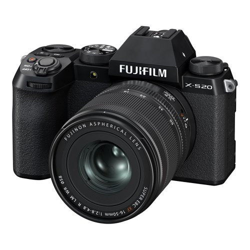 Fotocamera mirrorless fujifilm x s20 kit 16 50mm f2.8 4.8 r lm wr blac - 4547410553246