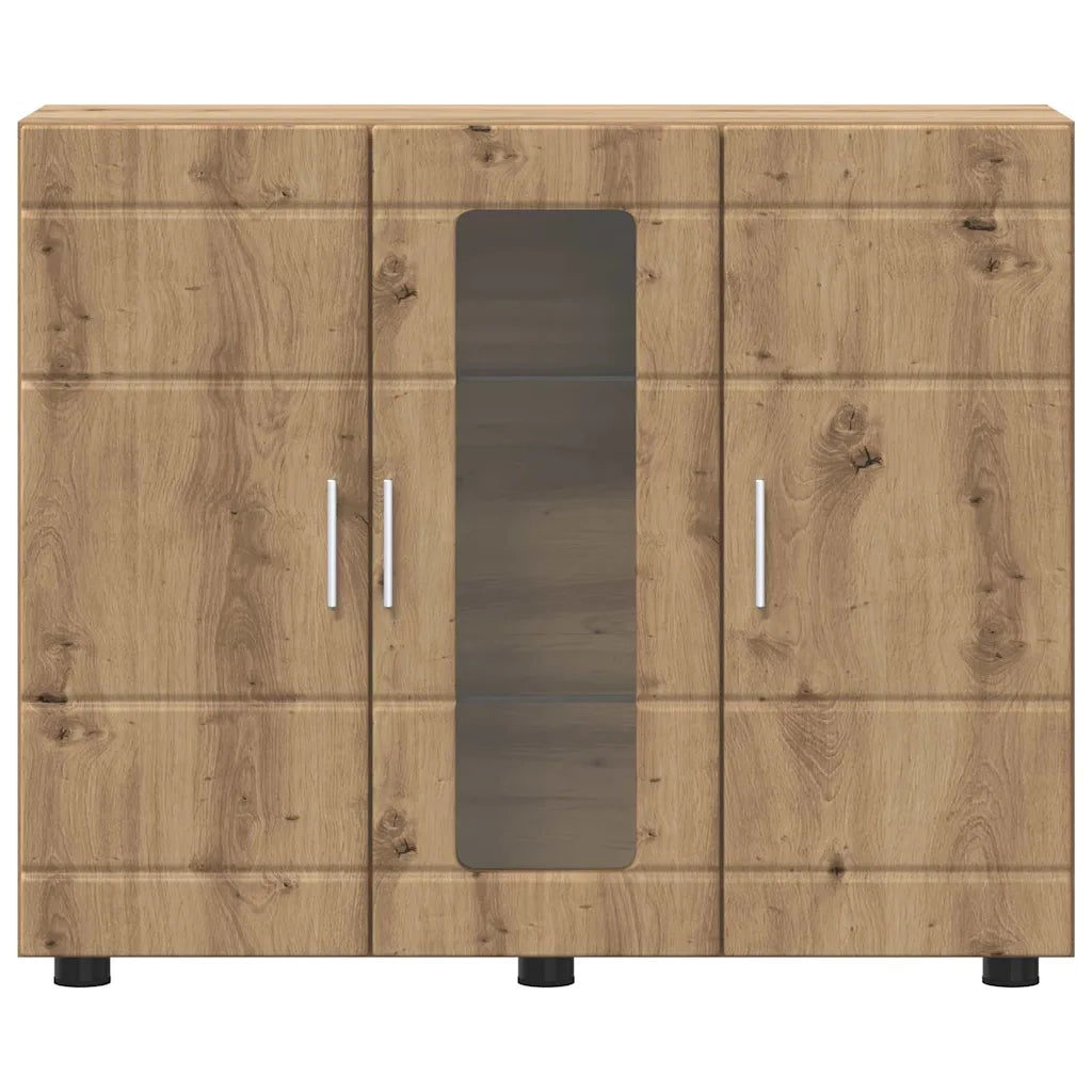 Credenza-Buffet-Armadio da cucina rovere artigianale 55,5 x 29 x 100 cm