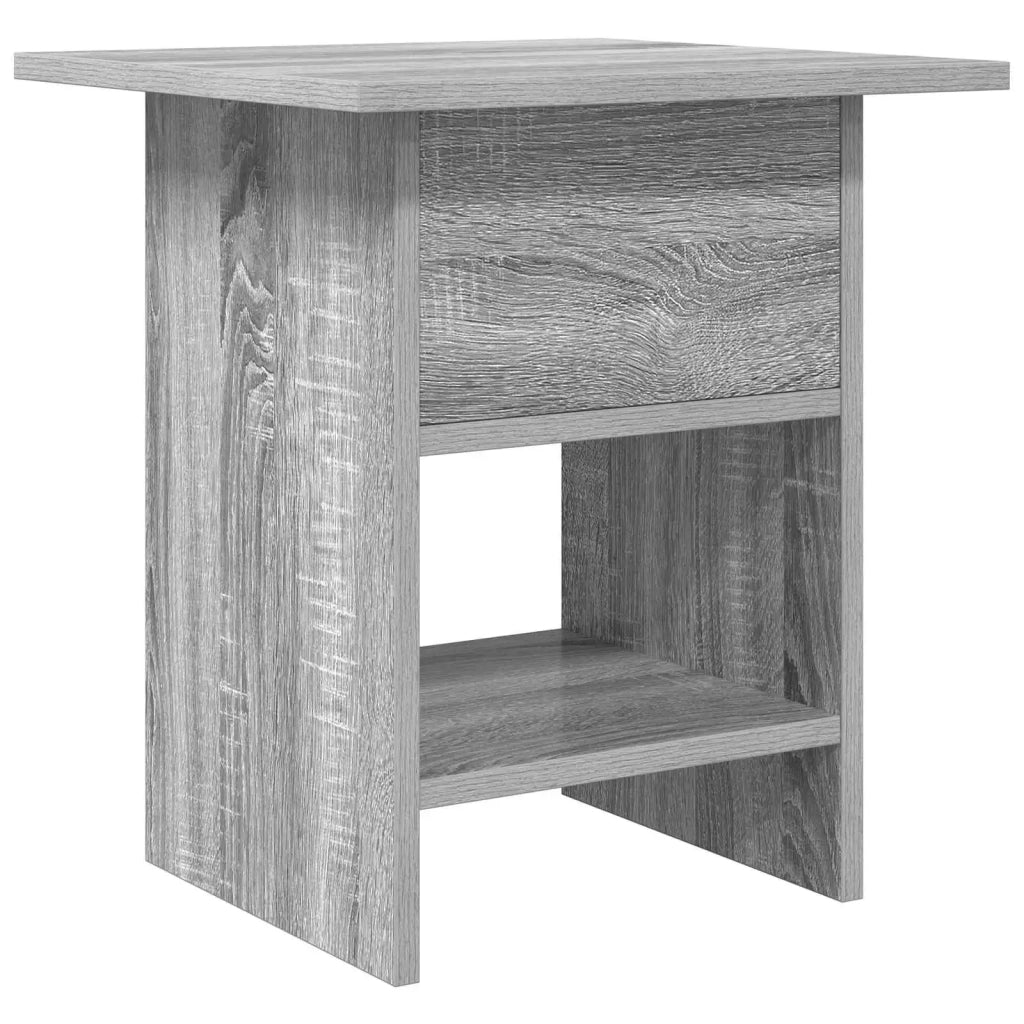 Comodino 2 pcs Grigio Sonoma 41 x 40 x 45 cm Legno multistrato