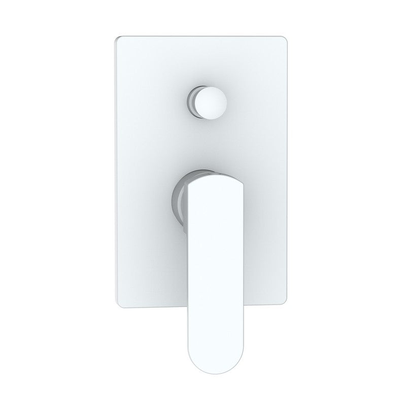 Miscelatore incasso doccia con deviatore bianco - serie Venere