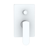 Miscelatore incasso doccia con deviatore bianco - serie Venere