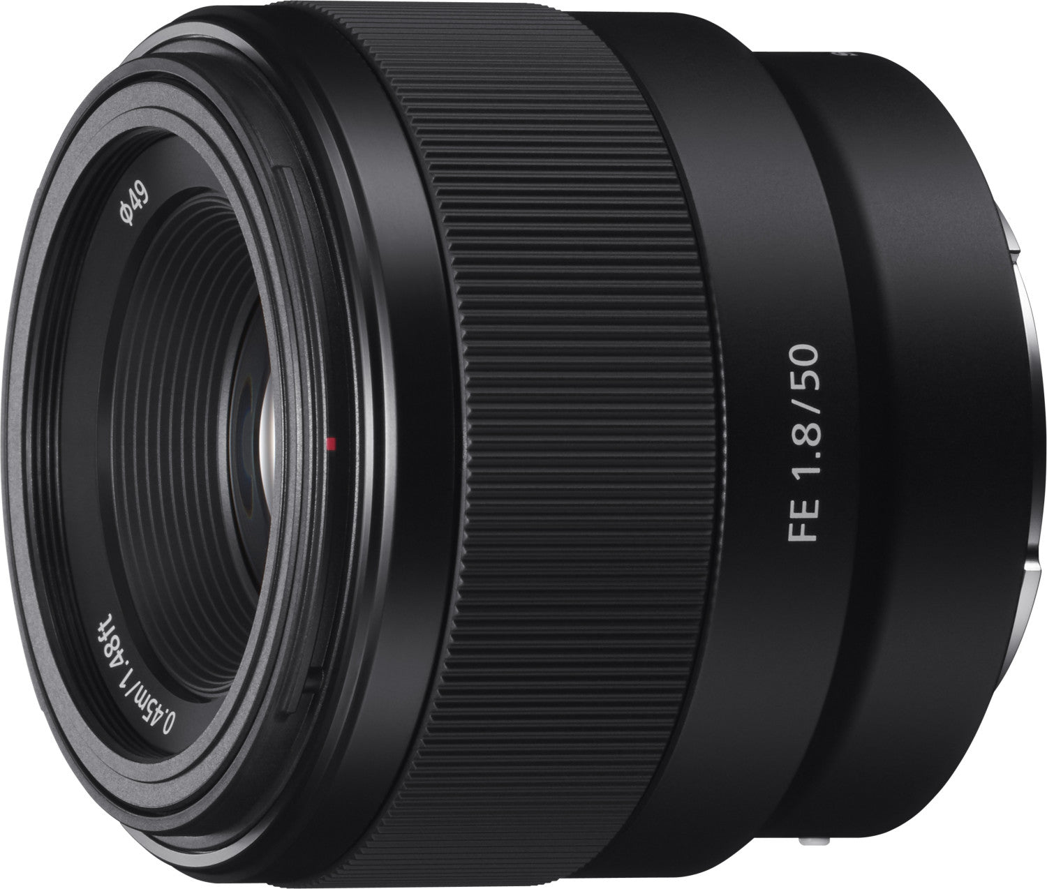 Sony sel-50f18f obiettivo a focale fissa 50 mm f1.8, mirrorless full-frame, attacco e, sel50f18f