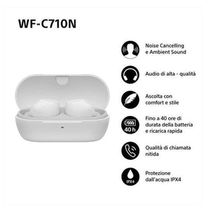 Cuffie in-ear true wrls bianco - WFC710NW.CE7