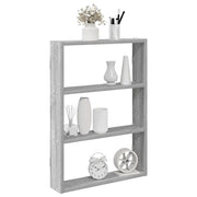 Mensola a Muro Grigio Sonoma 43x9x60 cm in Truciolato 860054