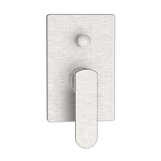 Miscelatore incasso doccia con deviatore acciaio spazzolato - serie Venere