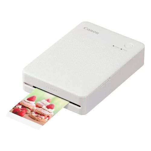 Canon selphy qx20 wh stampante per foto sublimazione 287 x 287 dpi 2.8" x 3.3" (7.2x8.5cm) wi-fi - 6753C001
