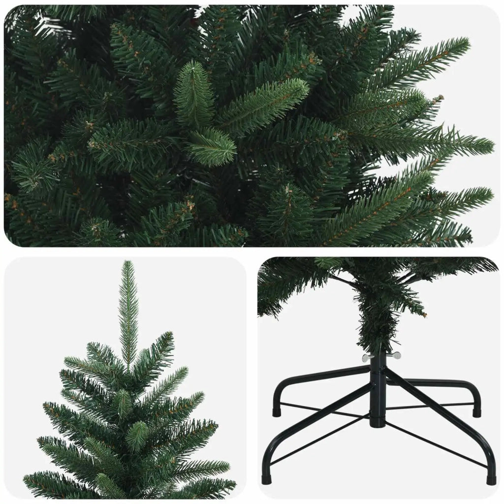 Artificial Hinged Christmas Tree 120 cm PE e PVC Verde 42052632