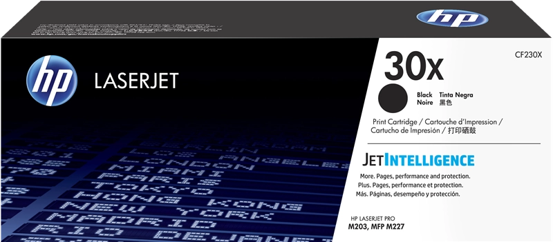 HP Cartuccia toner nero originale ad alta capacità LaserJet 30X