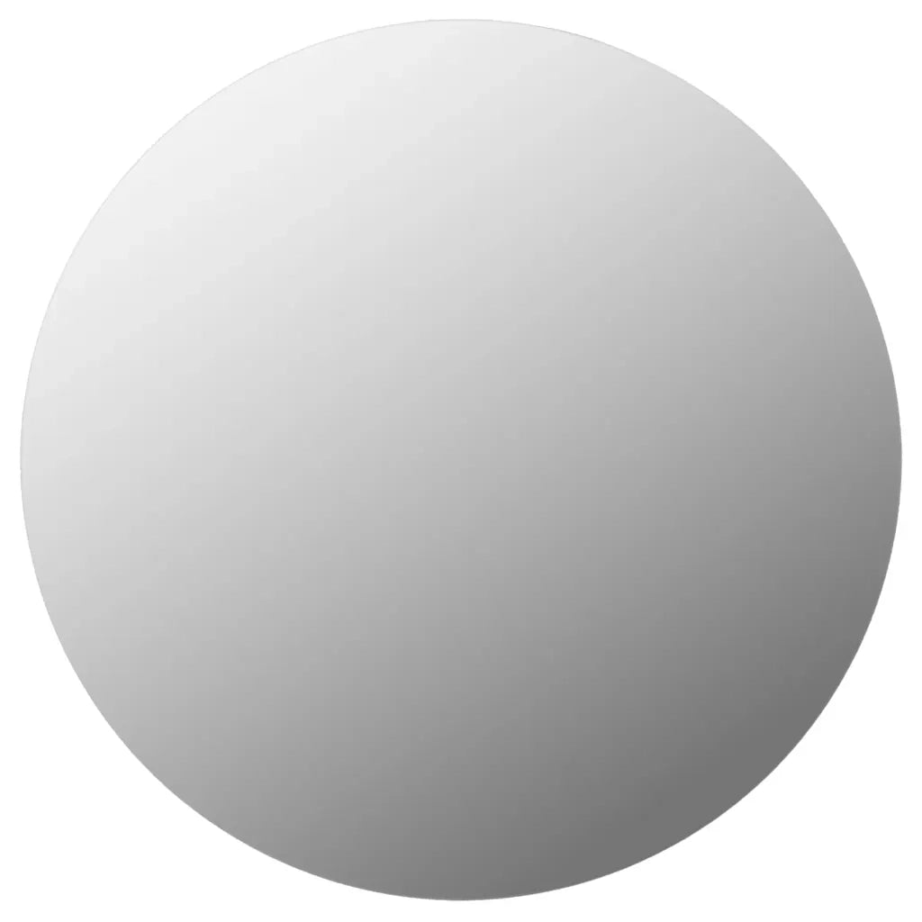 Specchio da Parete 60 cm in Vetro Circolare 245704