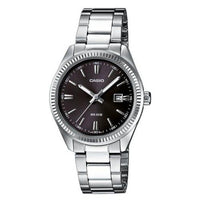 Orologio casio ltp 1302pd 1a1veg collection inox e black