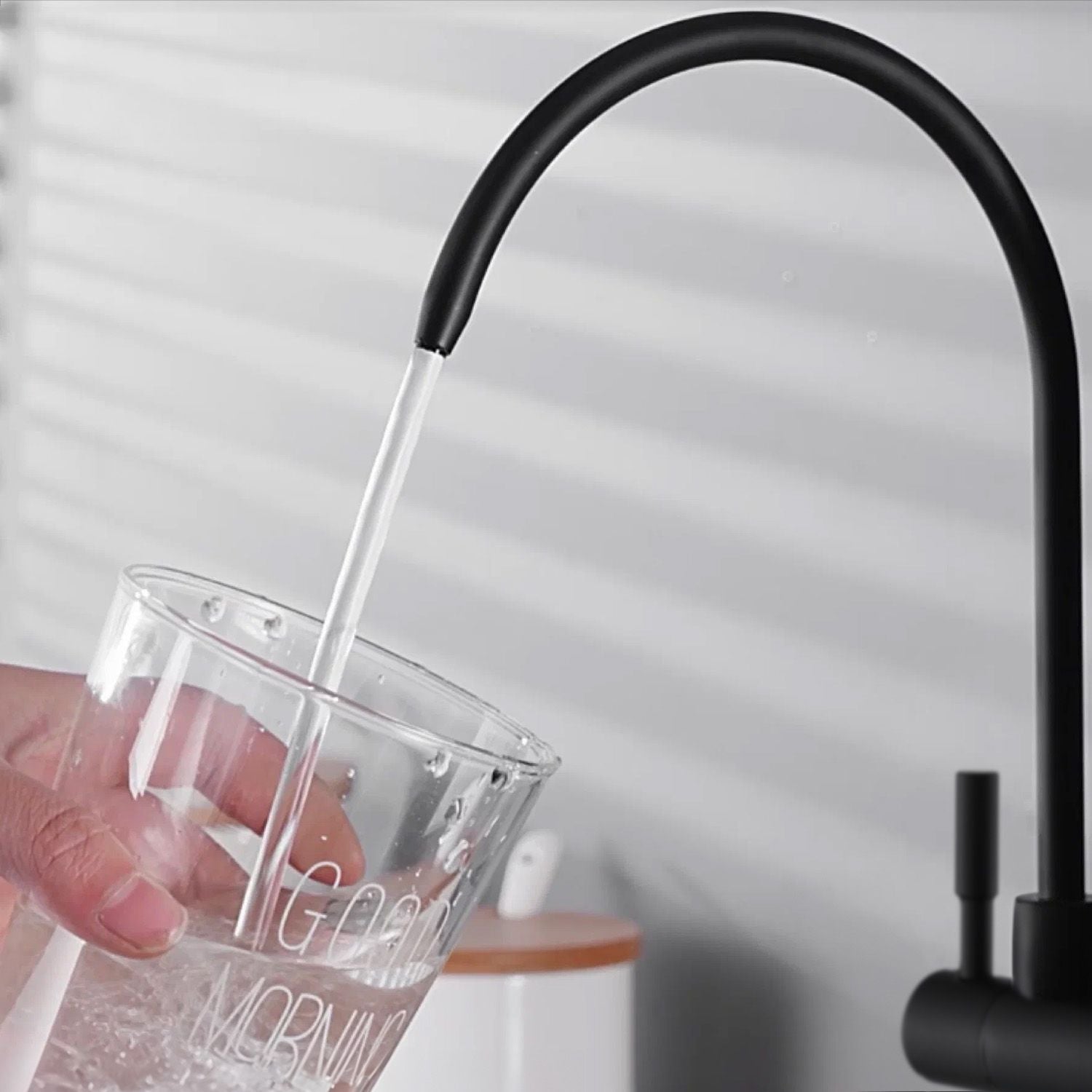 Rubinetto Da Cucina Rea Eco Fresh Black Mat