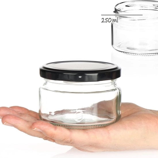 Set di contenitori per overnight oats in vaso di mason - contenitori per muesli - set per preparare il breakfast con avena - set di 1 pezzo