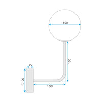 Lampada Da Parete G096-1w Gold
