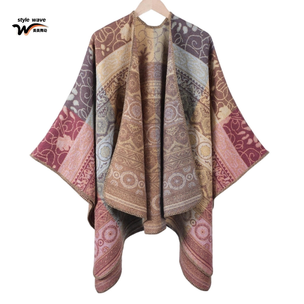 Nuovo scialle/mantello vintage da donna