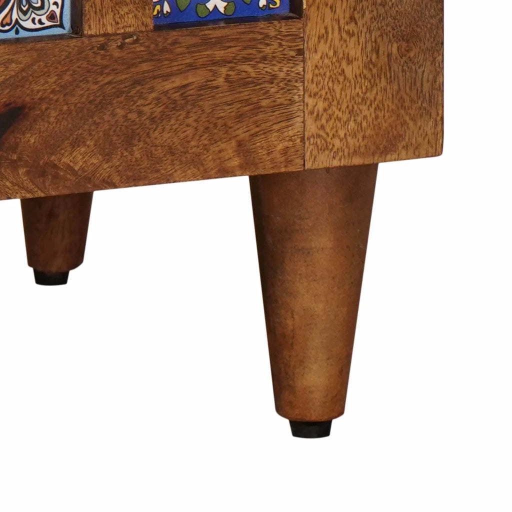 Armadio da Notte con cassetto Marrone 50 x 33 x 60 cm