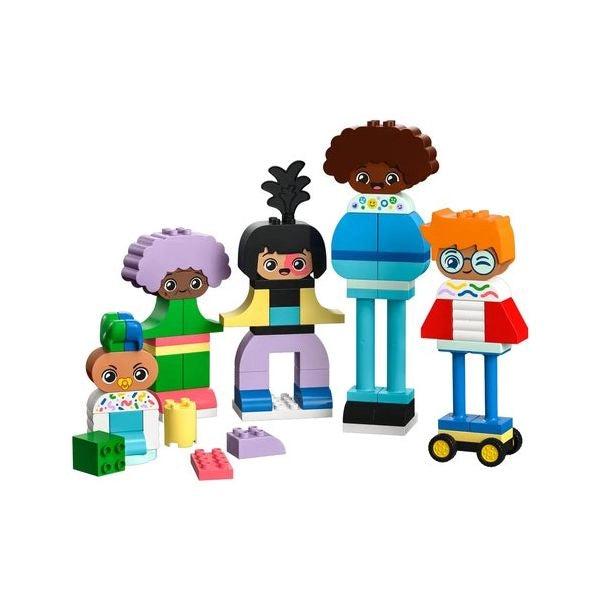 Costruzioni lego 10423 duplo town persone da costruire con grandi emoz