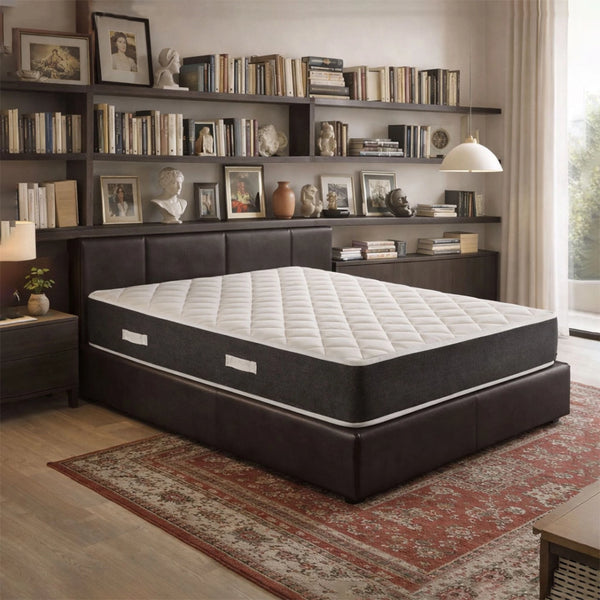Materasso singolo 100X190 Cm CONFORTEVOLE che NON SCALDA, Materasso memory ortopedico alto 24 cm contro il mal di schiena | MADE IN ITALY, Anallergico - MOD. PRIME 24