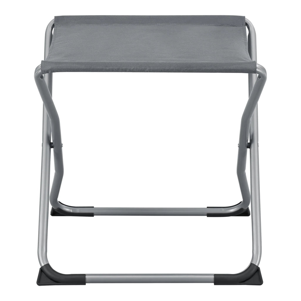 Sgabello e tavolo da campeggio 2 in 1 Barete 47 x 47 x 37 cm grigio 03_0011105
