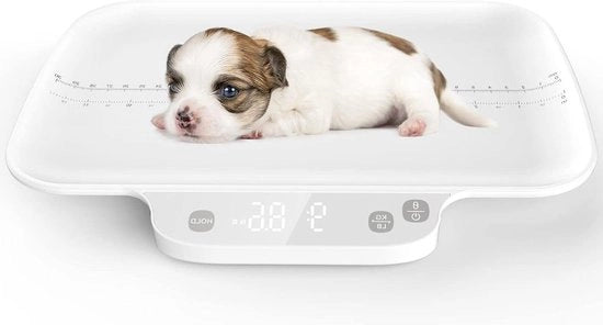 Pesa multifunzionale per animali neonati - precisione 0,035 oz - peso massimo 15 kg - pesa per piccoli animali