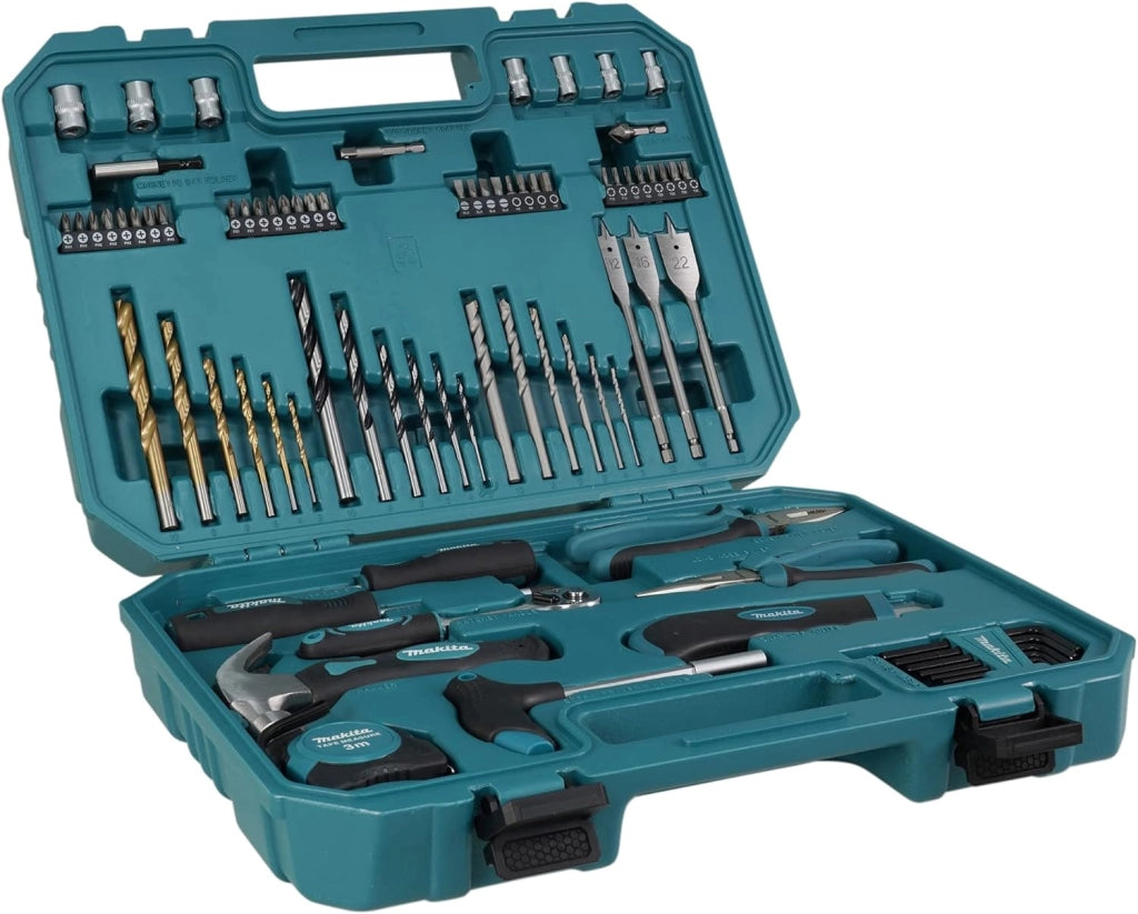 Makita E-15104 - Set di utensili manuali e punte da 80 pezzi