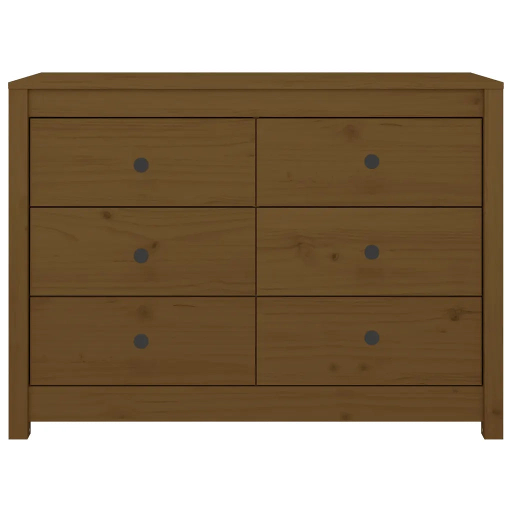 Armadietto Ambra 100x40x72 cm in Legno Massello di Pino 821767