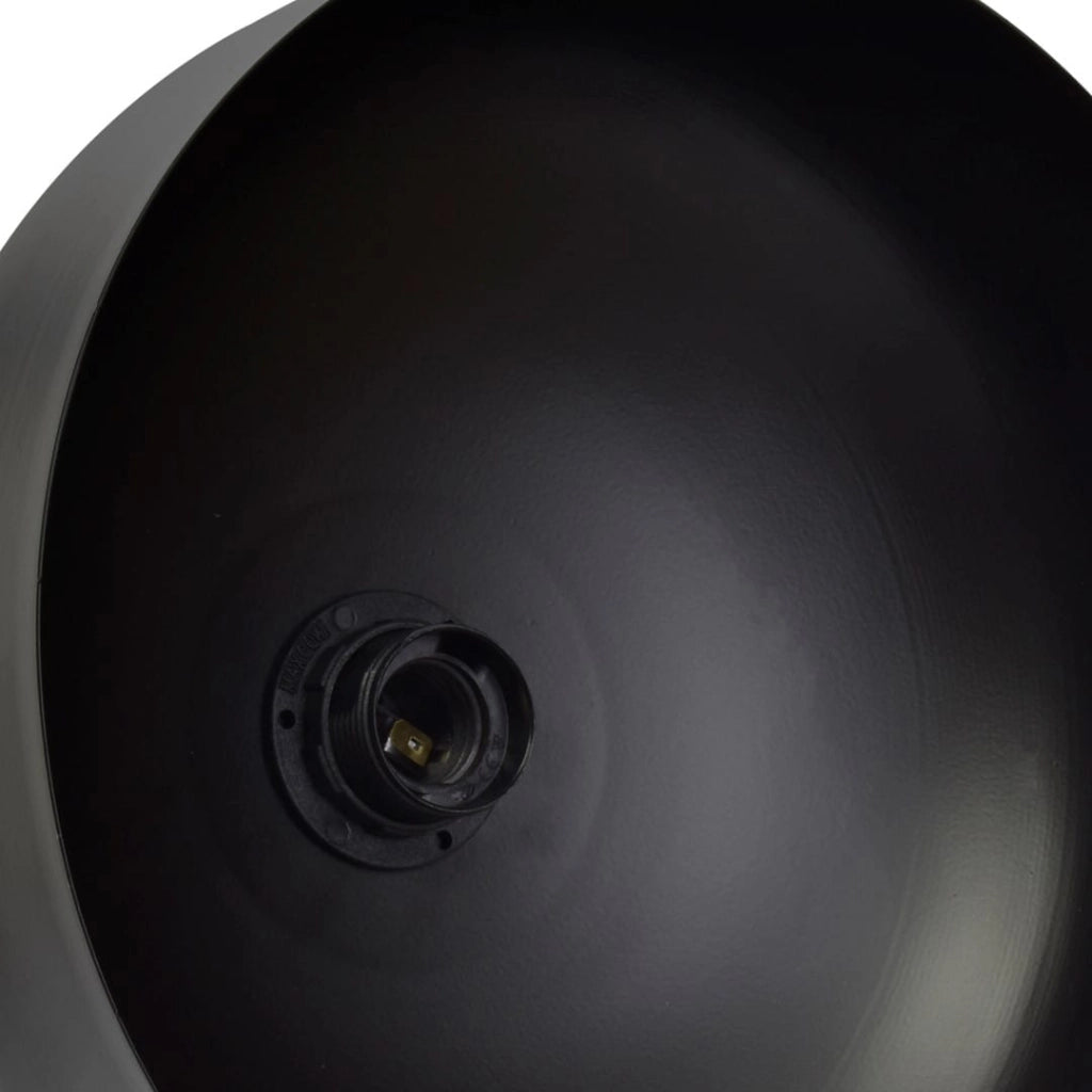 Lampada a sospensione Milagro Taylor E27 60W Ø30 nera