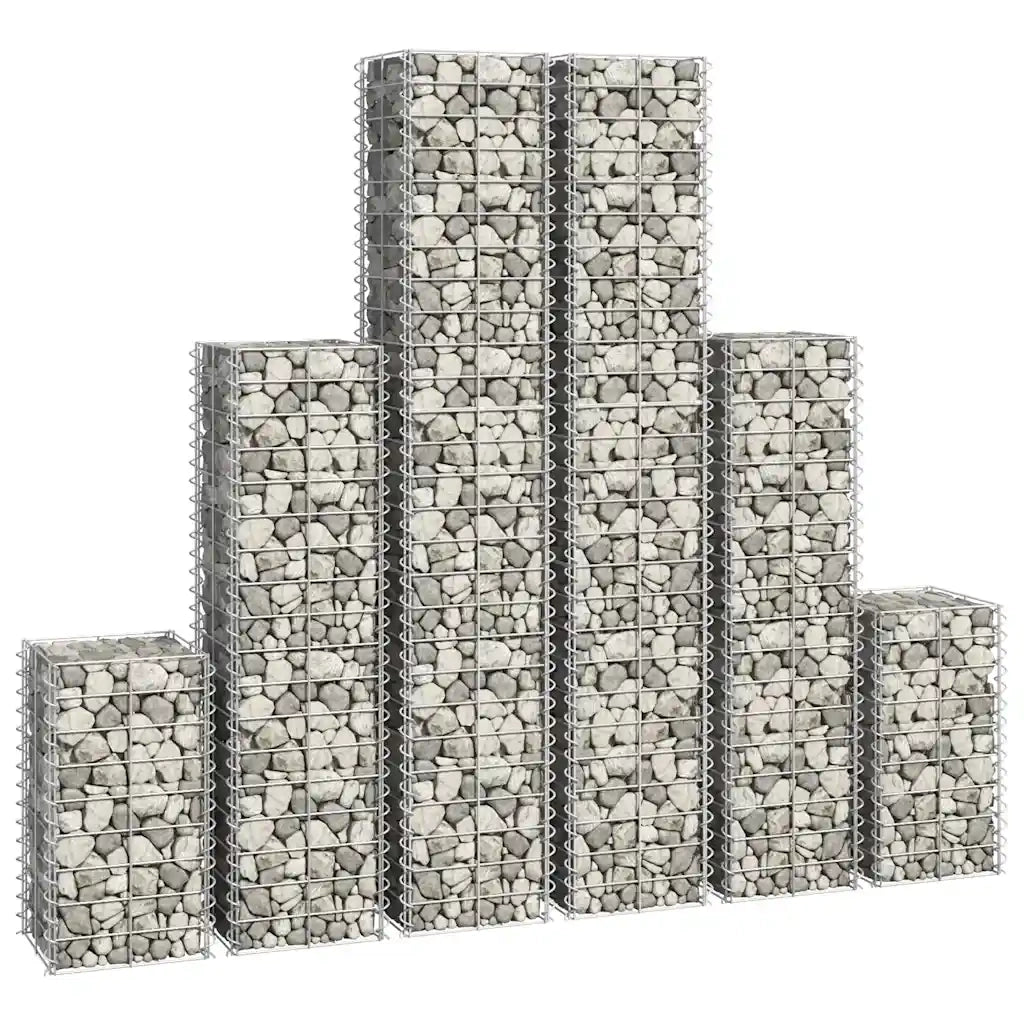 Set Gabbioni 6 pz in Filo Zincato CFW2069657