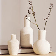 Set di vasi ceramici 3 pezzi Piccolo set di vasi decorativi Vasi moderni per decorazione Vasche per uso domestico Decorative per pampas, pannello, bagno, tavola da pranzo