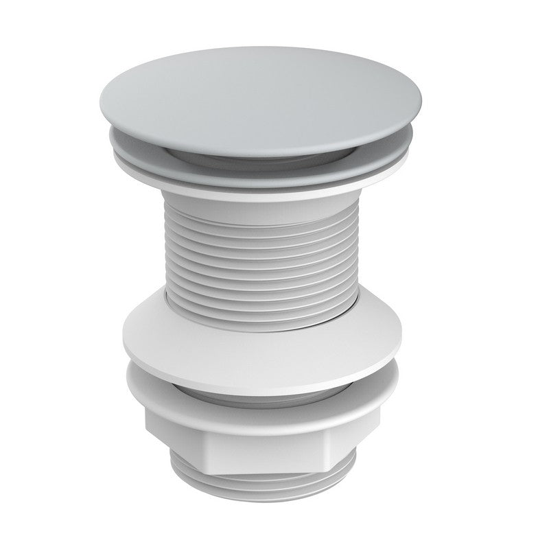 Piletta click clack da 1''1/4 bianco senza troppo pieno