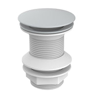 Piletta click clack da 1''1/4 bianco senza troppo pieno