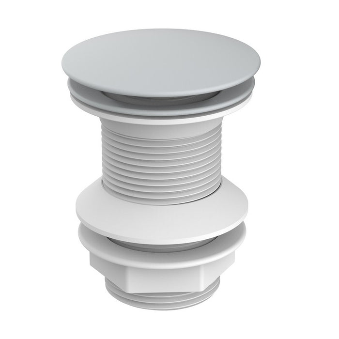 Piletta click clack da 1''1/4 bianco senza troppo pieno