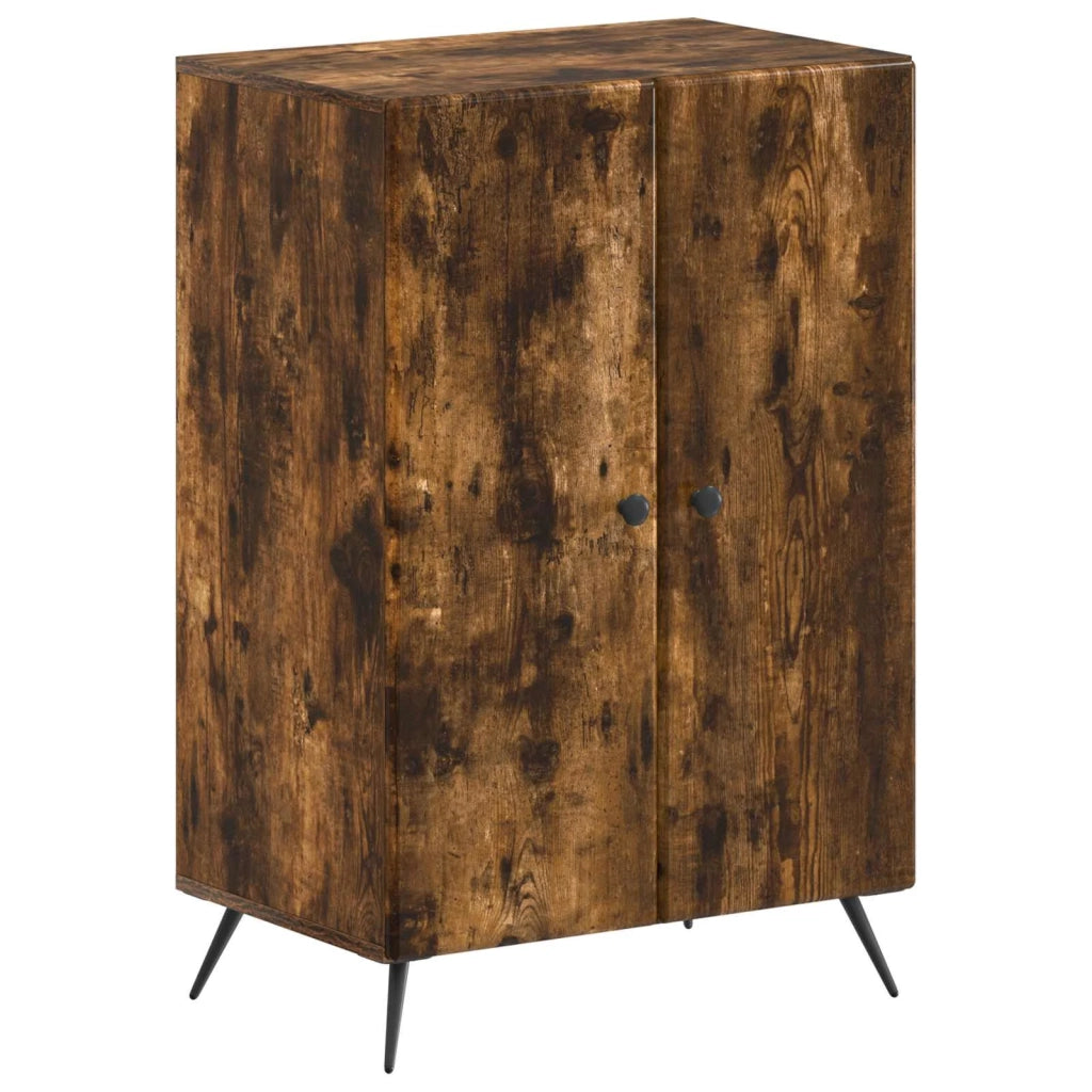 Mobile per scarpe BREDA 59,5 x 39,5 x 90 cm Rovere Fumo 897530
